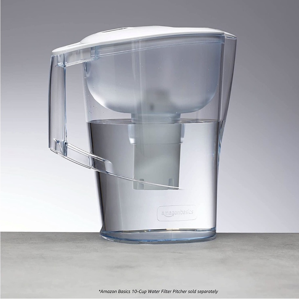 3 pk filters only. Pitcher not included Amazon Basics Replacement Water Filters